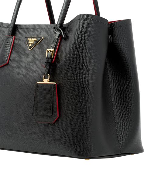 prada city double bag|Prada double bag price.